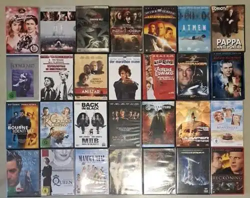92 DVDs Sammlung Konvolut Paket - Romantik, Komödie, Drama, Blockbuster, Action