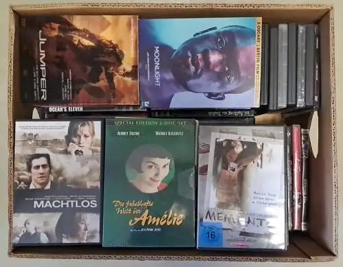92 DVDs Sammlung Konvolut Paket - Romantik, Komödie, Drama, Blockbuster, Action