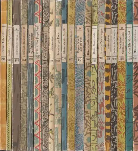 Insel-Bücherei, 20 x Bände der Insel-Bücherei - Sammlung, Insel Verlag
