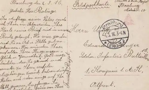 AK Hübsches junges Fräulein, Postkarte. Fotokarte, 1916, gebraucht, gut 268741