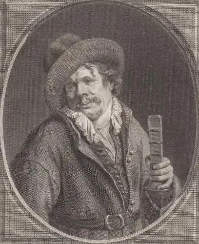 Kupferstich: Du Cabinet de Mr. Poullain, Kupferstich, De Vos, Charles Macret