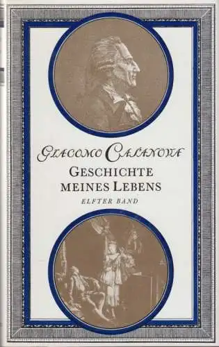 Buch: Geschichte meines Lebens 11, Casanova, Giacomo. 1988, gebraucht, gut