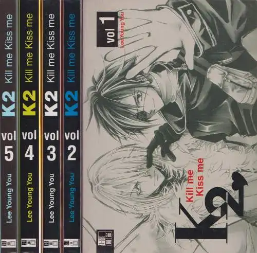 Manga: K2 - Kill Me Kiss Me 1-5,  Lee Young-You, 5 Bände, Egmont Manga & Anime