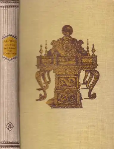 Buch: Mit dem Auto und Kamel zum Pfauenthron, Powell, E. A. 1927, Oestergaard