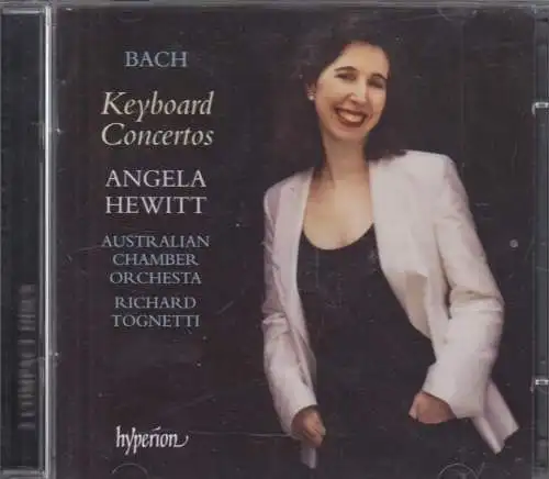 Doppel-CD: Angela Hewitt, Bach - Keyboard Concertos, 2006, Hyperion, Klassik