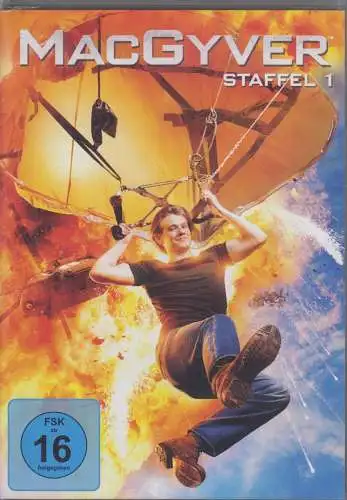 DVD-Box: MacGyver - Staffel 1, 2017, Paramount, 5 DVDs, Action, Abenteuer