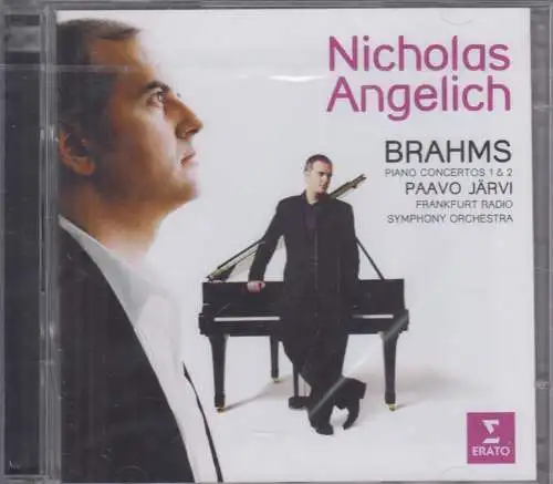 CD: Nicholas Angelich, Brahms Piano Concertos 1-2, 2014, Erato, Klassik, Klavier