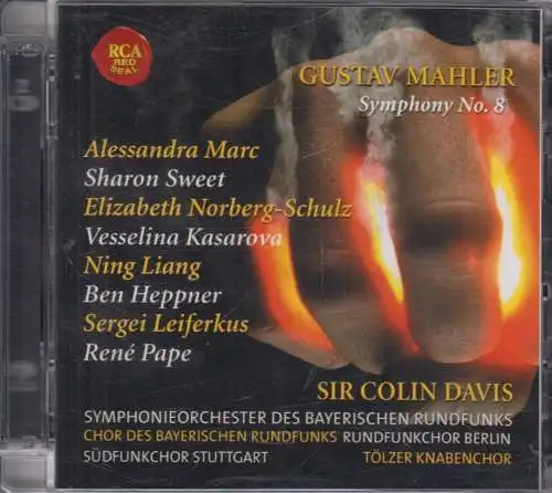 Doppel-CD: Gustav Mahler, Symphony No. 8, 2004, BMG Classics, Klassik, sehr gut