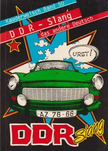 Buch: DDR-Slang, das andere Deutsch, Ute Nestler & Elke Becker, Reise Know-How