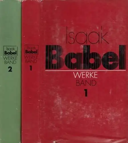 Buch: Werke in 2 Bänden, Babel, Isaak. 2 Bände, 1973, Verlag Volk und Welt