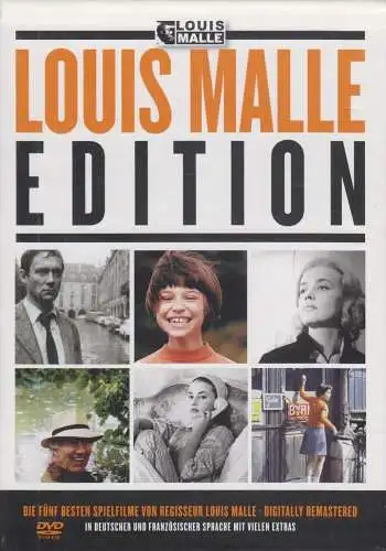 DVD-Box: Louis Malle Edition, 2008, 5 DVDs, Fahrstuhl zum Schafott, Zazie u.a.