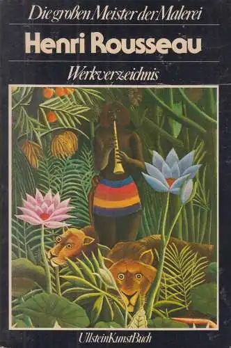 Buch: Henri Rousseau, Vallier, Dora, 1980,  Ullstein Verlag, Werkverzeichnis