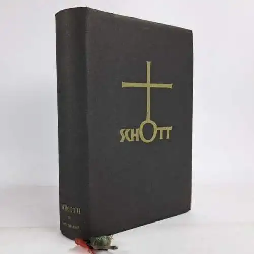 Buch: Das Meßbuch der heiligen Kirche, Schott, Anselm. 1956, Verlag Herder