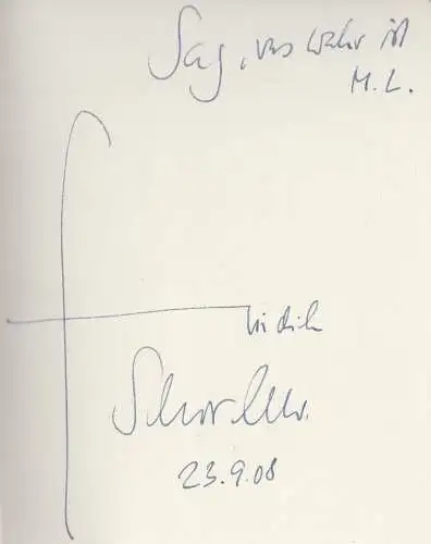 Buch: Hier stehe ich - Martin Luther, Schorlemmer, Friedrich. 2003, signiert