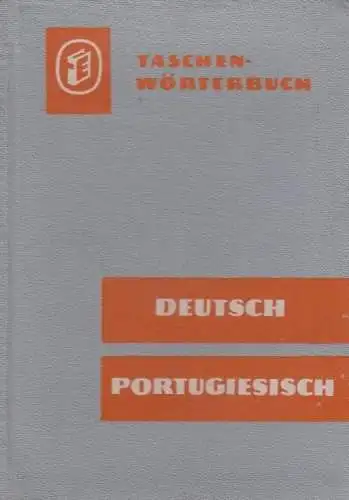 Buch: Taschenwörterbuch Deutsch-Portugiesisch, Meister. 1963, gebraucht, gut