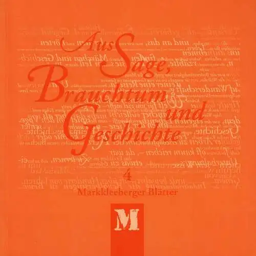 Buch: Aus Sage, Brauchtum und Geschichte, Markkleeberger Blätter 4, Taubenheim