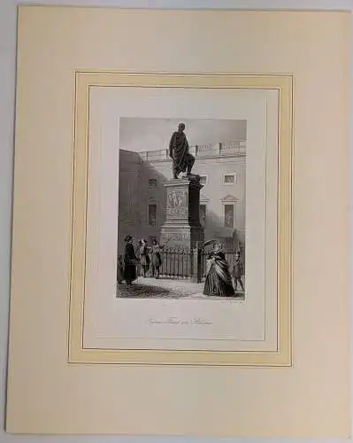 Stahlstich: Prince (Fürst von) Blücher, Payne, Englische Kunstanstalt, Grafik