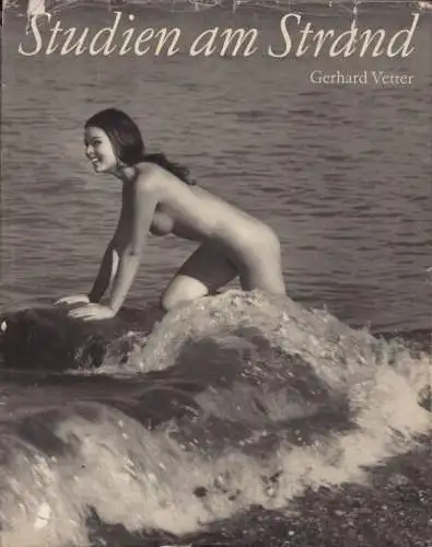 Buch: Studien am Strand, Vetter, Gerhard. 1968, VEB Fotokinoverlag