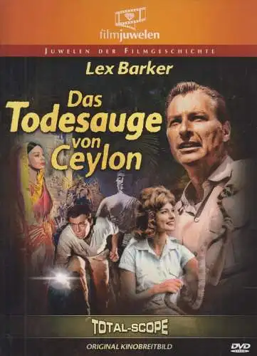 DVD: Das Todesauge von Ceylon, 2013. Lex Barker, Abenteuer, gebraucht, sehr gut