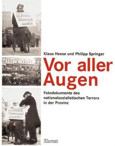 Buch: Vor aller Augen, Fotodokumente des nationalsozialistischen Terrors, Hesse