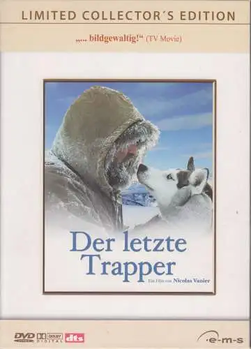 DVD: Der letzte Trapper. 2007. Nicolas Vanier, Dokumentation, gebraucht, gut