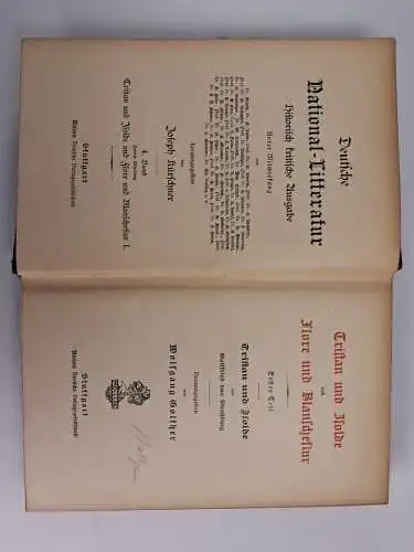 Buch: Tristan und Isolde und Flore und Blanscheflur 1+2, Gottfried von Straßburg