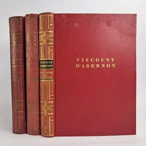 Buch: Viscount d'Abernon. Ein Botschafter der Zeitwenden. Memoiren. List, 3 Bde