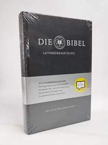 Biblia: Die Bibel, Martin Luther, 2017, Deutsche Bibelgesellschaft, neu!
