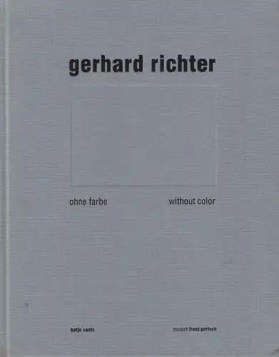 Ausstellungskatalog: Gerhard Richter, Spieler, Reinhard u.a. 2005, Hatje Cantz