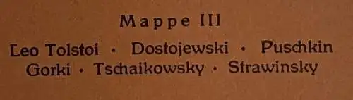 6 Original-Holzschnitte, Leopold Wächtler, Mappe III, Max Möhring, Portrait