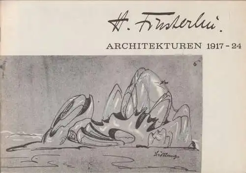 Buch: Hermann Finsterlin - Architekturen 1917-24, Jürgen Joedicke, um 1965