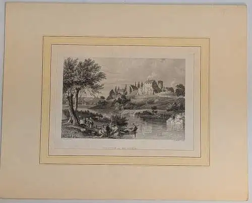 Stahlstich: Wetter an der Ruhr, ZH. Winkles, C. Schlickum, Ansicht, Grafik