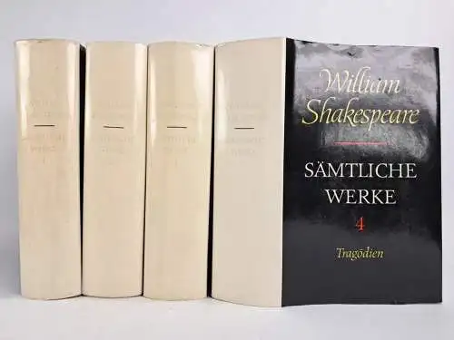 Buch: William Shakespeare -Sämtliche Werke, 4 Bände. 1966, Aufbau Verlag