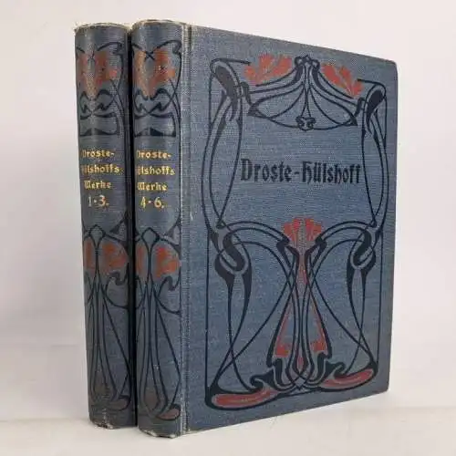 Buch: Annette von Droste-Hülshoffs Sämtliche Werke in sechs Bänden, Hesse, 2 Bde
