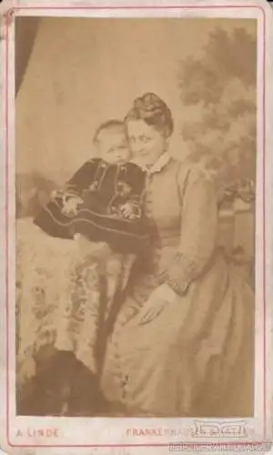 Fotografie Linde, Frankenhausen - Portrait Mutter mit Kind, Fotografie. F 262854