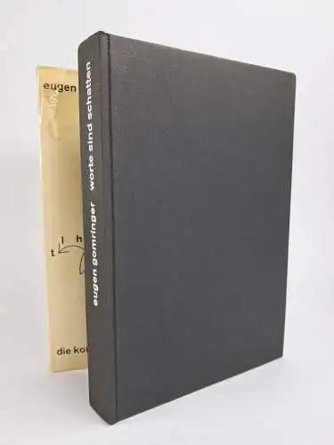 Buch: Worte sind Schatten, Die Konstellationen 1951-1968, Eugen Gomringer, 1969