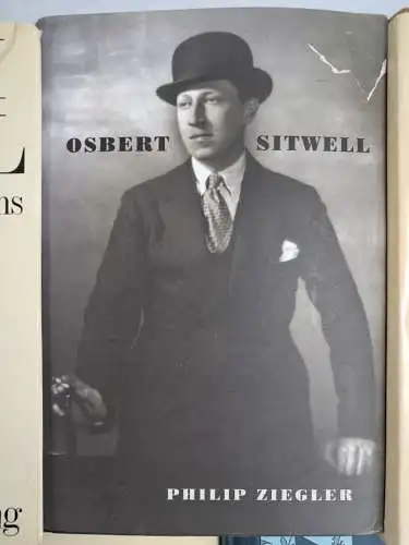 7 Bücher Edith, Osbert and Sacheverell Sitwell, englischsprachig, signiert