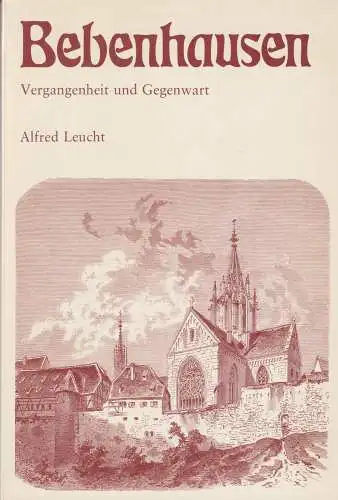 Buch: Bebenhausen, Leucht, Alfred, 1977, Katzmann, Vergangenheit und Gegenwart