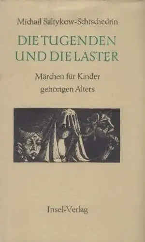 Buch: Die Tugenden und die Laster, Saltykow-Schtschedrin, Michail. 1969