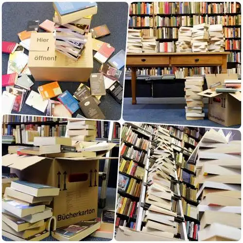 50 Taschenbücher Krimis Büchersammlung Konvolut Thriller Psychothriller Paket