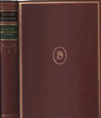 Buch: Brehms Tierleben Band 5: Lurche. Kriechtiere II, Brehm, Alfred, 1930