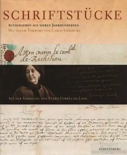 Buch: Schriftstücke, Ginzburg, Carlo. 2005, Gerstenberg Verlag, gebraucht, gut