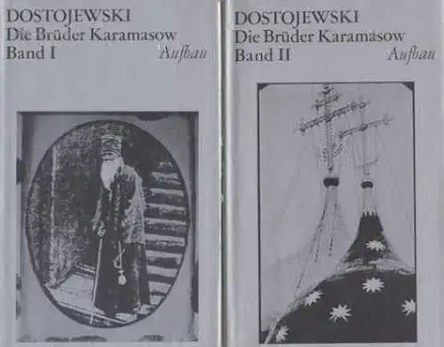 Buch: Die Brüder Karamasow, Dostojewski, Fjodor. 2 Bände, Gesammelte Werke, 1986