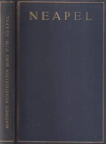 Buch: Neapel. Ippel, A. / Schubring, 1927, E. A. Seemann Verlag, gebraucht, gut
