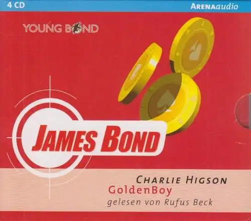 CD-Box: Charlie Higson - Golden Boy. Gelesen von Rufus Beck, Young Bond, 4 CDs