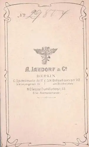 Fotografie Jandorf, Berlin - Portrait Junges Fräulein, Fotografie. Fotobi 274950
