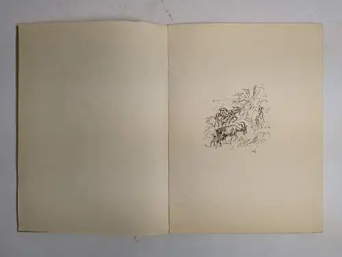 Broschur: Die Zeichnung, Heft 9 - Walther Klemm, Verlag Fritz Heyder