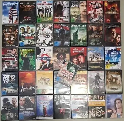 92 DVDs Sammlung Konvolut Paket - Action, Romantik, Komödie, Drama, Blockbuster