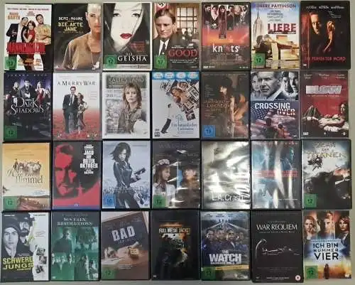 92 DVDs Sammlung Konvolut Paket - Action, Romantik, Komödie, Drama, Blockbuster