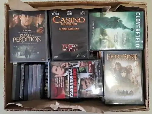 92 DVDs Sammlung Konvolut Paket - Action, Romantik, Komödie, Drama, Blockbuster